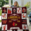 louisville cardinals 1 quilt blanket for fans home decor gift