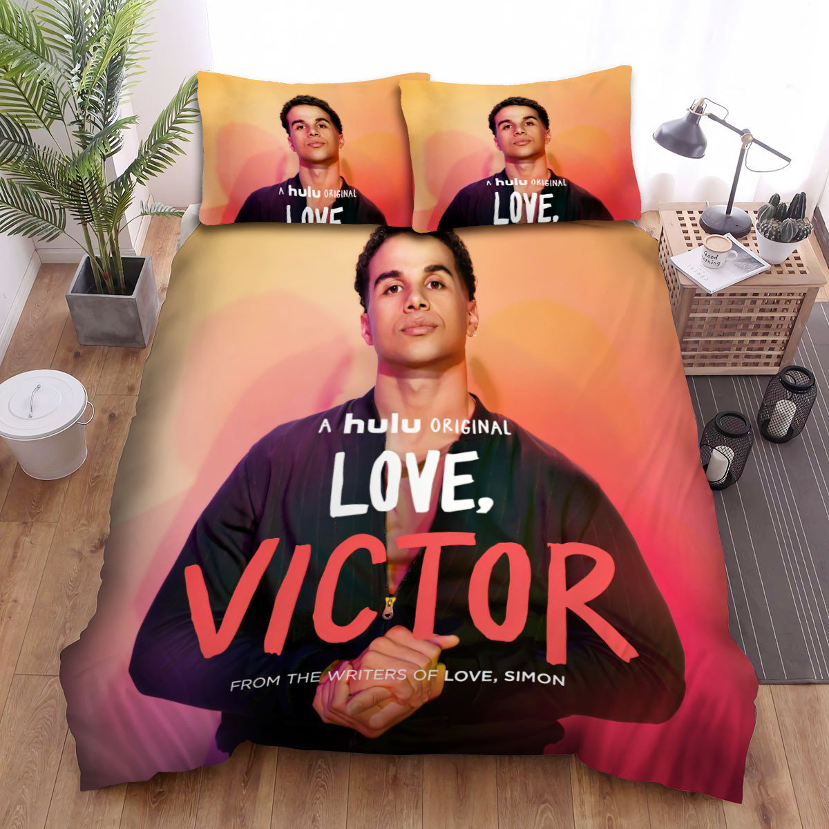 love victor stand out bed sheets spread comforter duvet cover bedding sets yt6ft