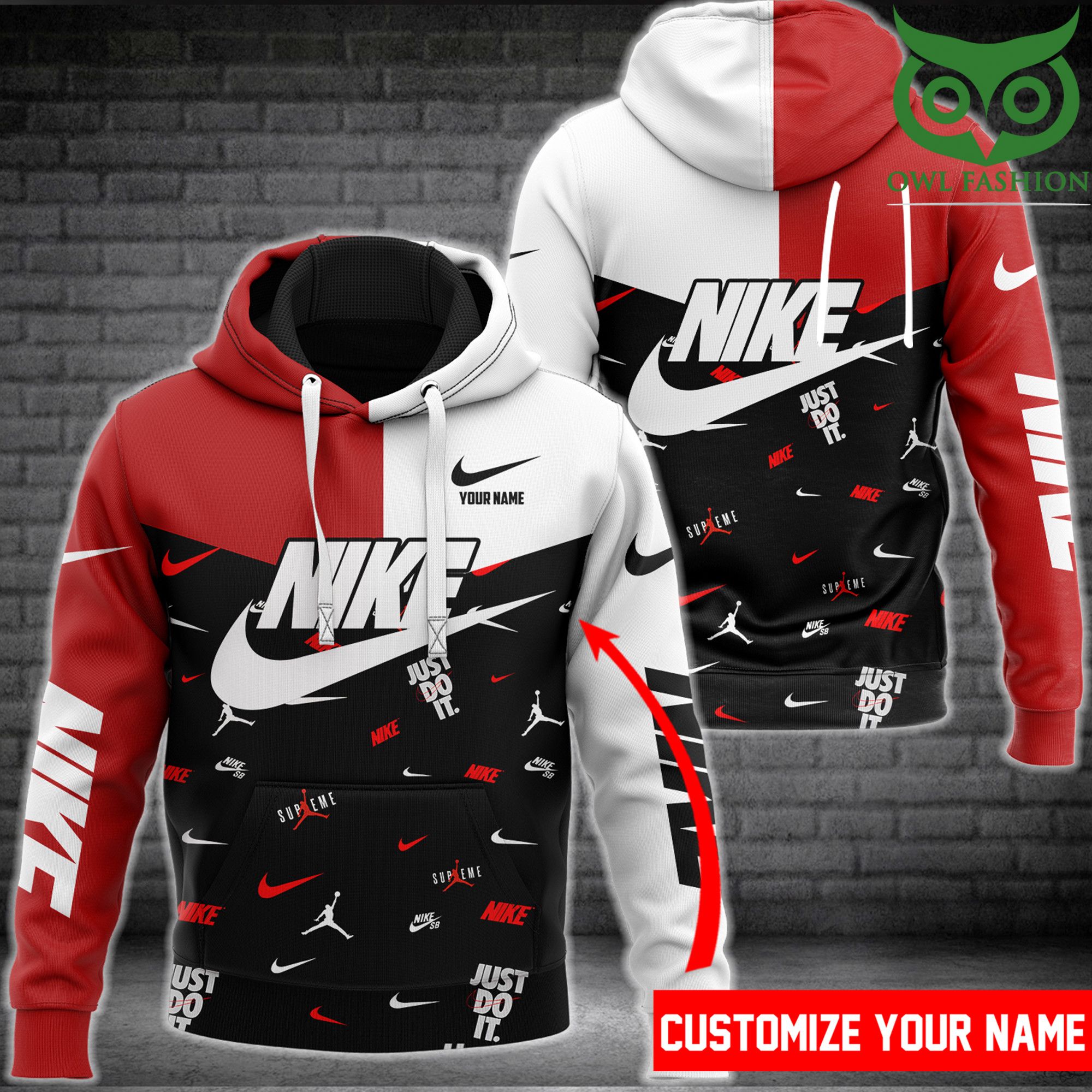 lrvYoKQu 29 Nike Red Jordan personalized hoodies and sweatpants