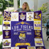 lsu tigers quilt blanket for fans home decor gift 2b 3