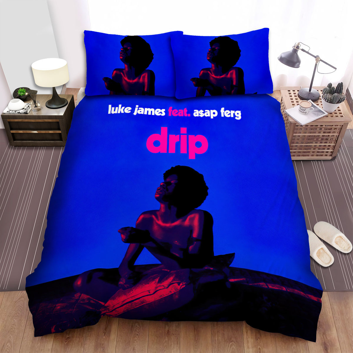 luke james drip bed sheets spread comforter duvet cover bedding sets izxd1