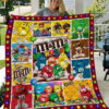 m m quilt blanket for fans home decor gift 2a