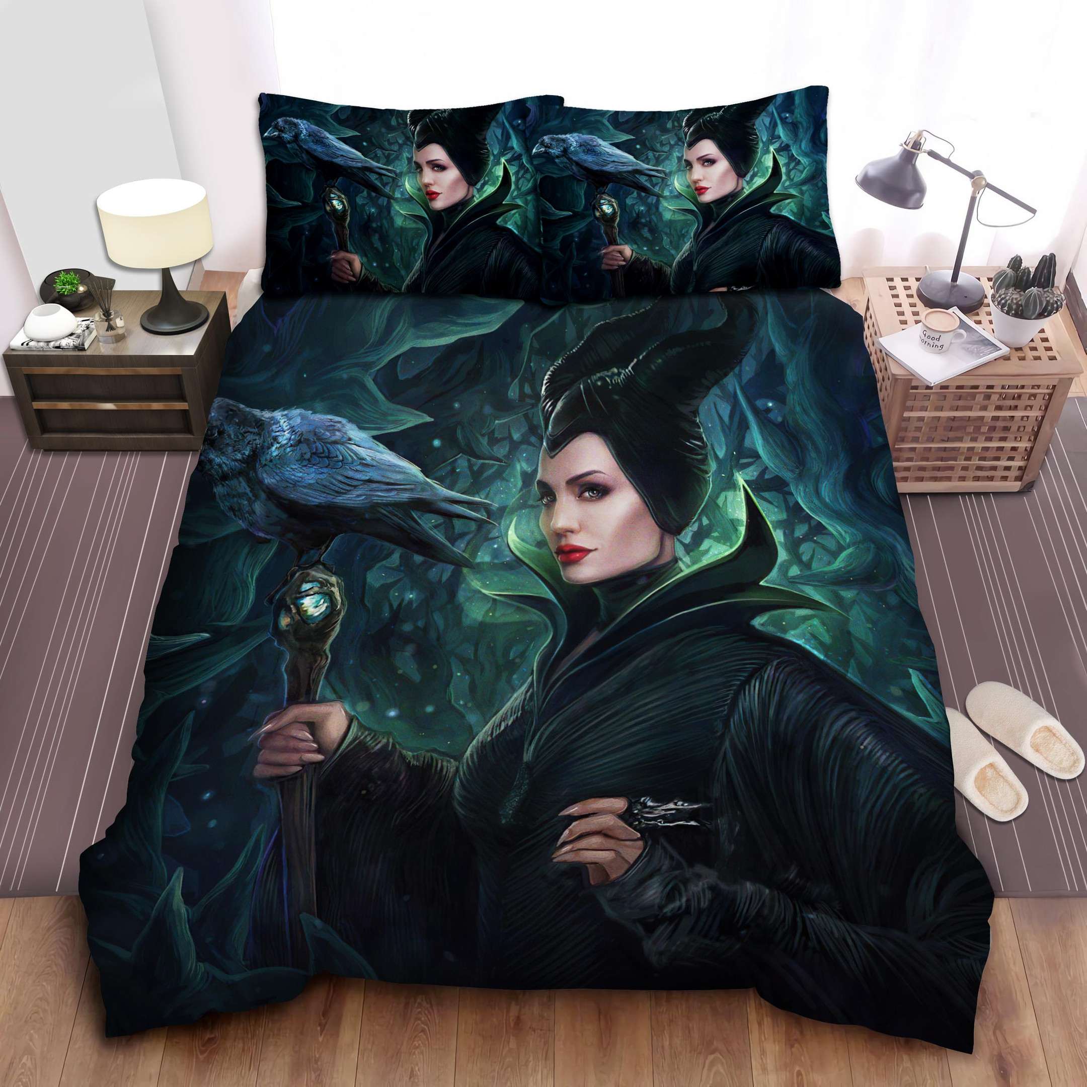 maleficent crow duvet cover bedroom sets comfortable bedding sets vk1fb