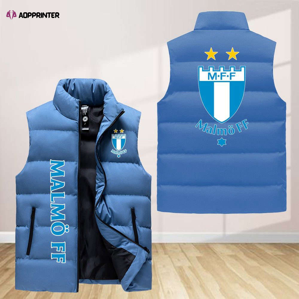 malmo ff sleeveless puffer jacket custom for fans gifts