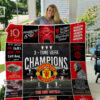 manchester united quilt blanket for fans home decor gift 1