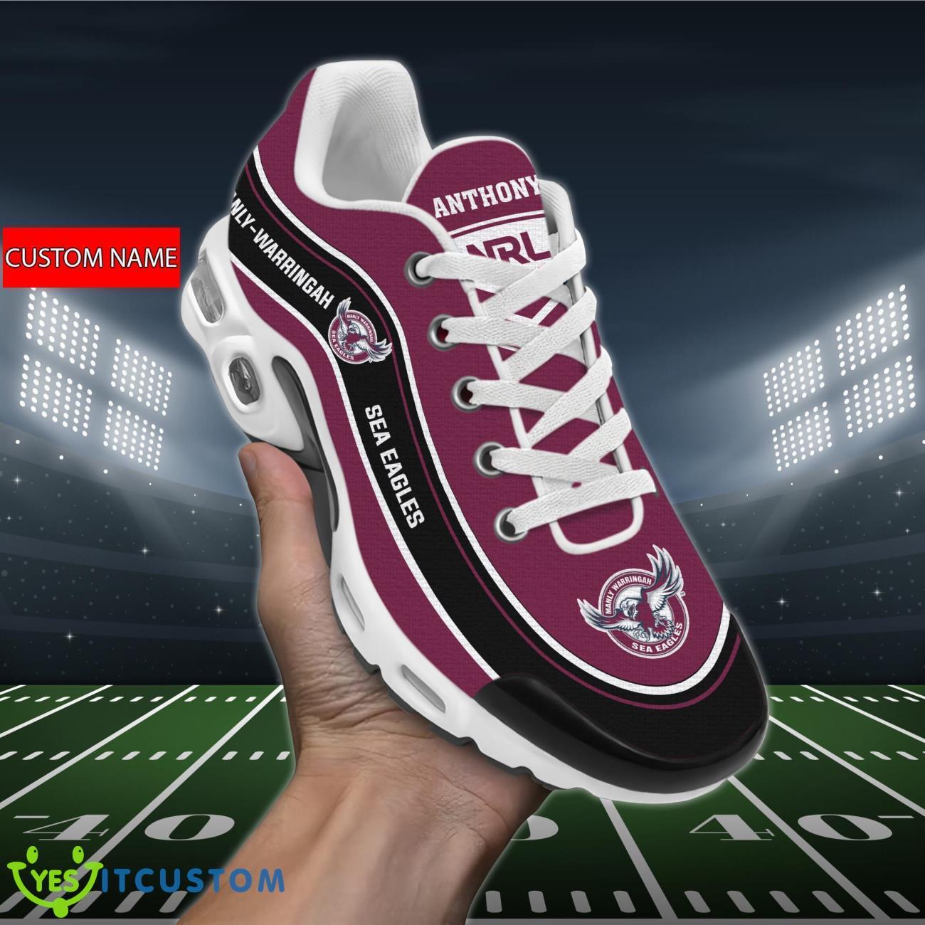 manly warringah sea eagles air cushion sports shoes custom name for fans