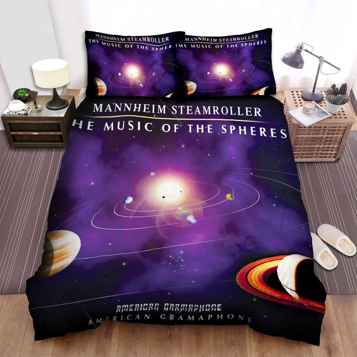 mannheim steamroller band the music of the spheres bed sheets spread comforter duvet cover bedding sets jwvdf