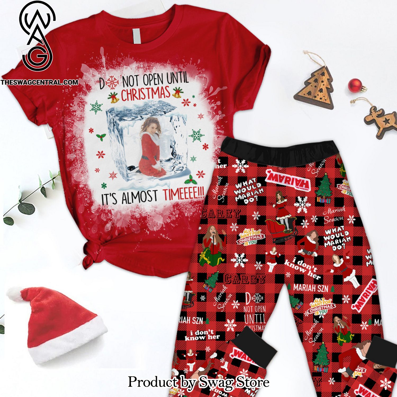 mariah carey classic full printed pyjamas set 1 IiFqV