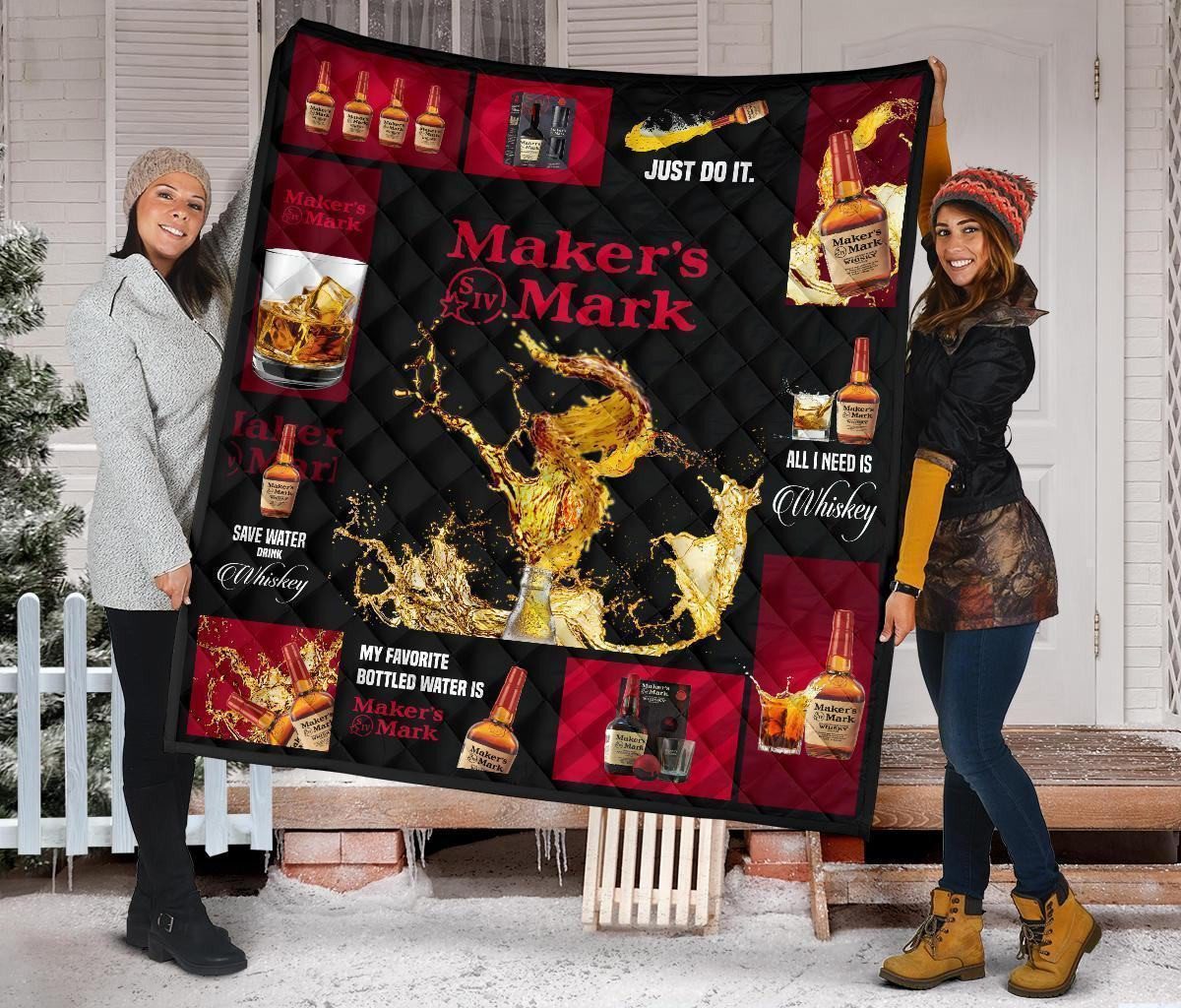 markers mark quilt blanket all i need is whisky gift idea 5ik0x