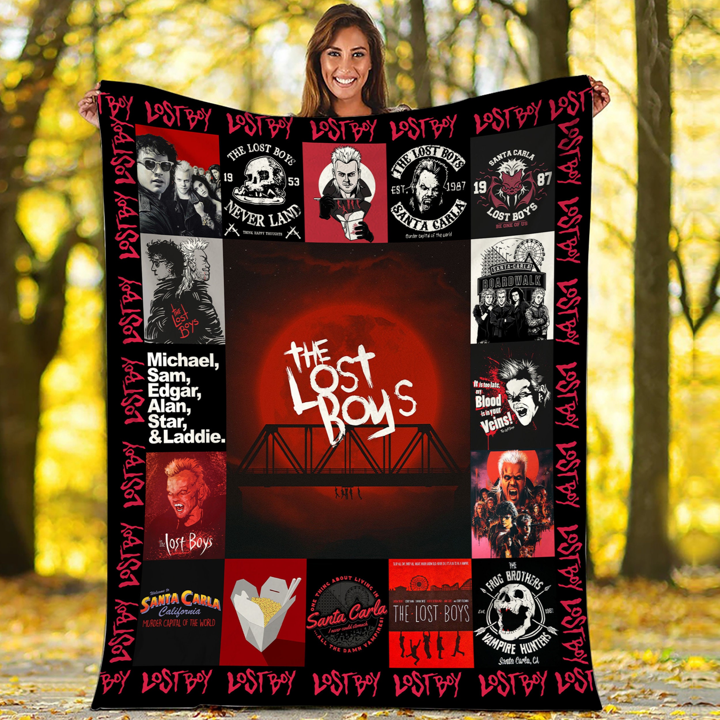 marko paul the lost boys quilt blanket fxdpb