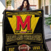 maryland terrapins 2 quilt blanket