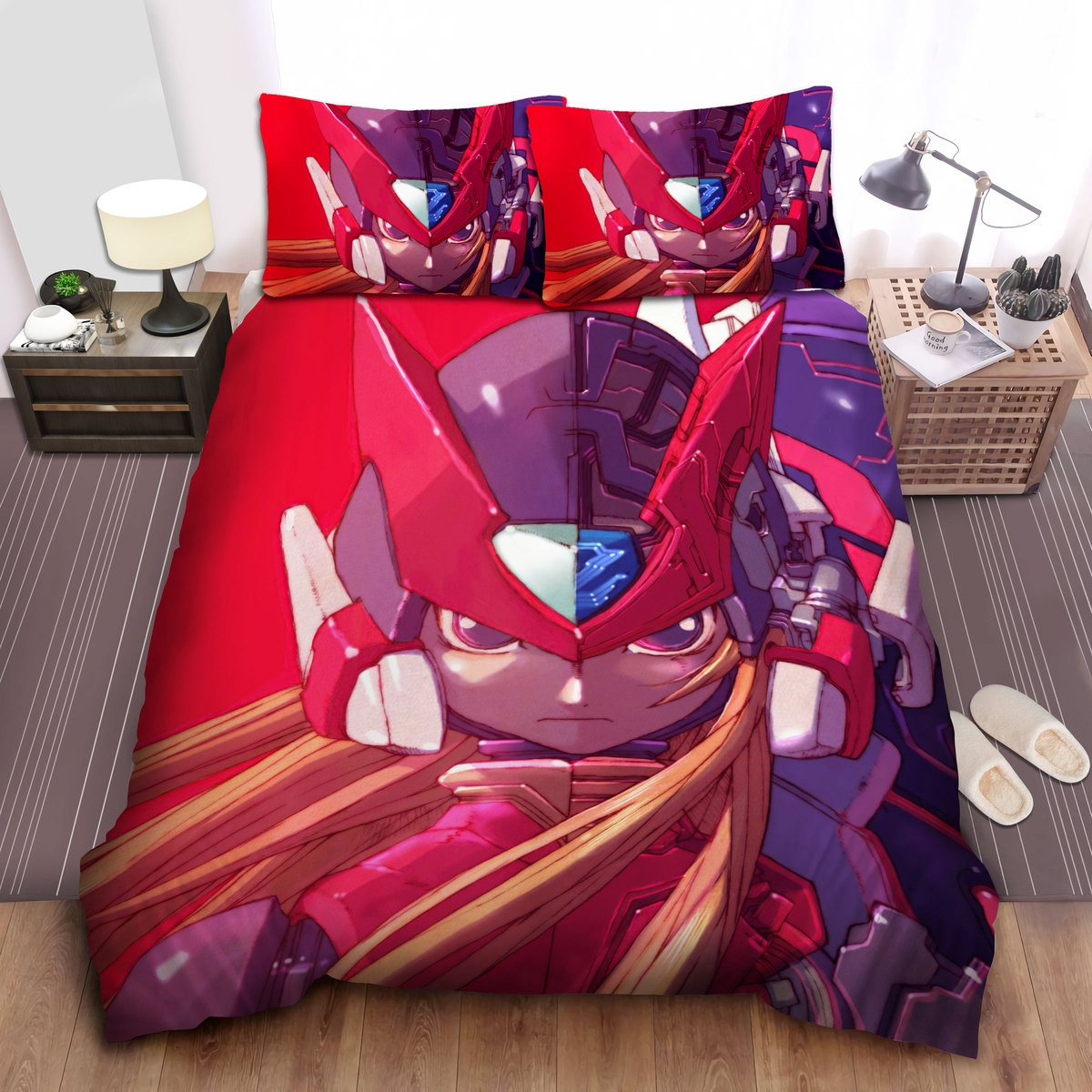 mega man zero art duvet cover bedroom sets comfortable bedding sets dkfi7