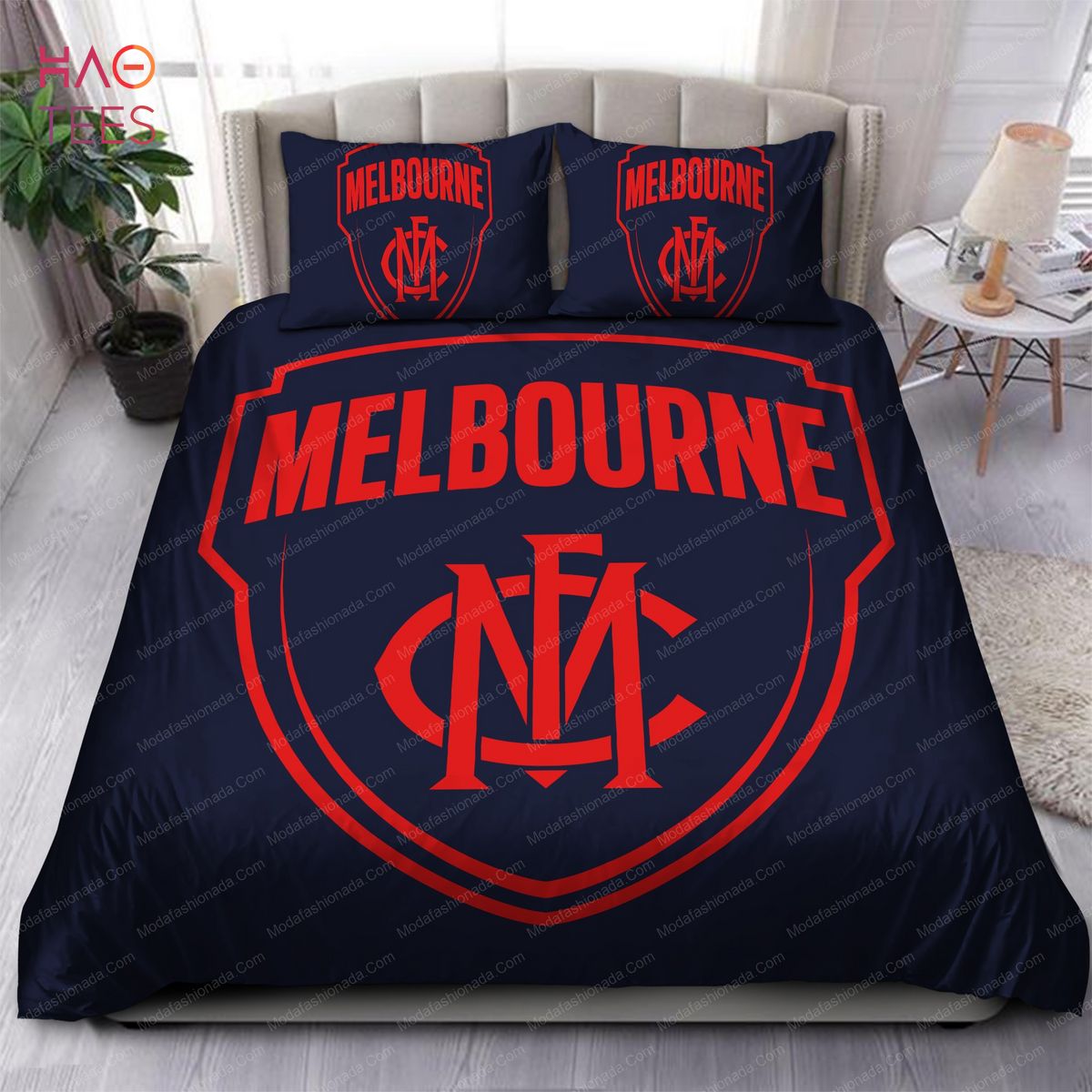 melbourne football club logo bedding sets 1 V8x6h