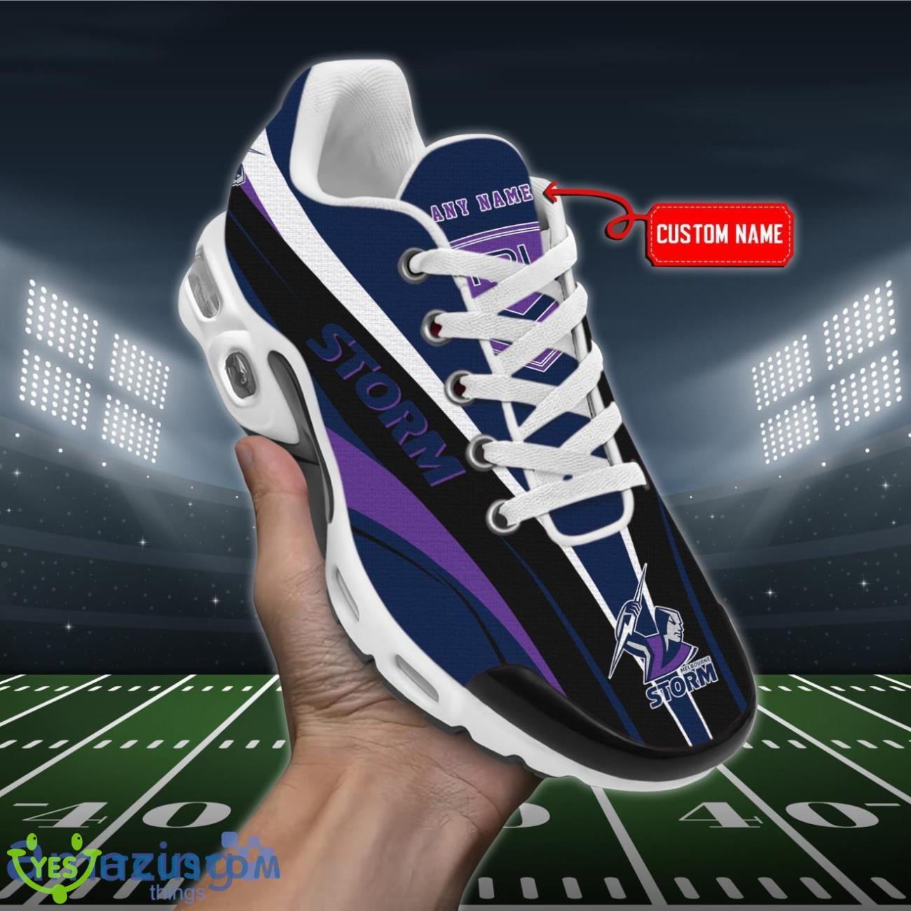 melbourne storm premium air cushion sport shoes custom name for real fans