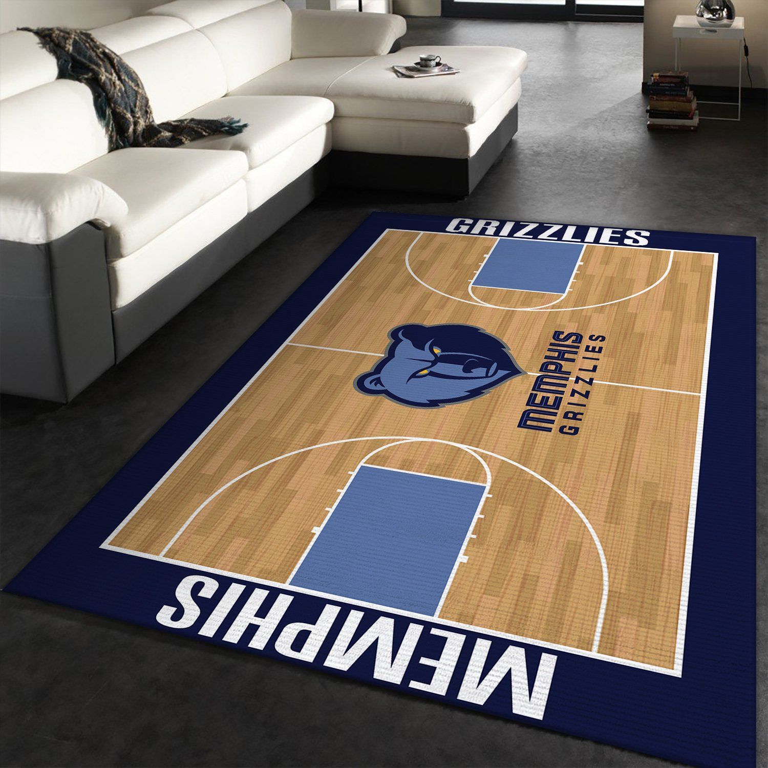 memphis grizzlies rug custom size and printing 0