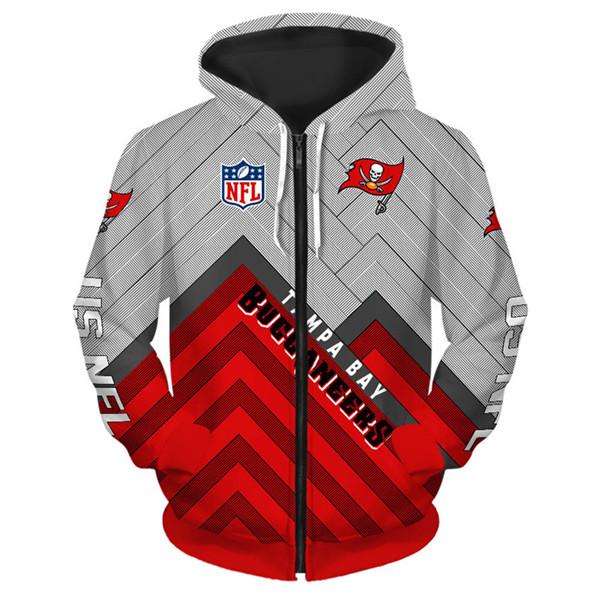 mens tampa bay buccaneers zip up hoodies 3d sweatshirt pullover sweatshirt 1000x