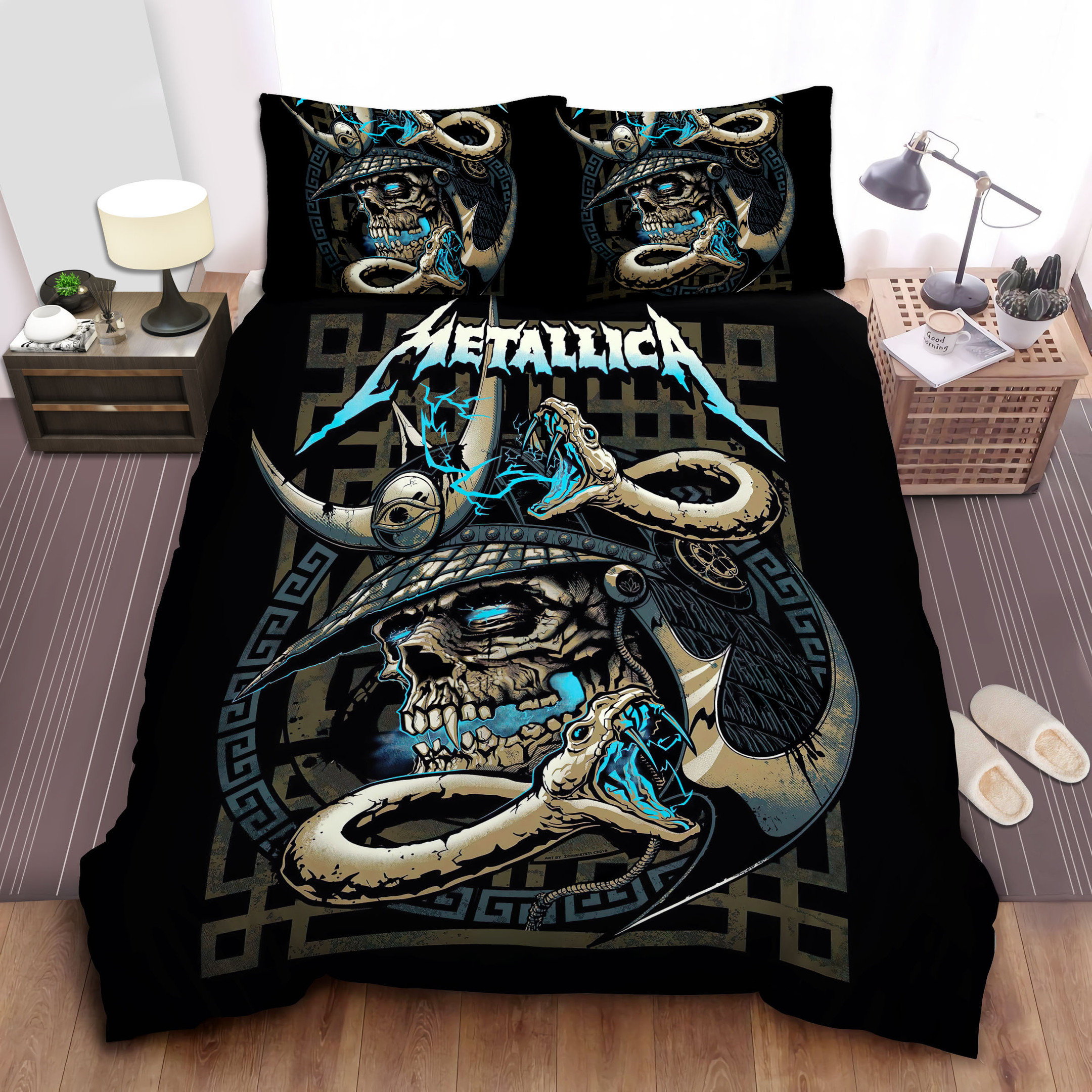 metallica in austria bed sheets spread comforter duvet cover bedding sets kxb57