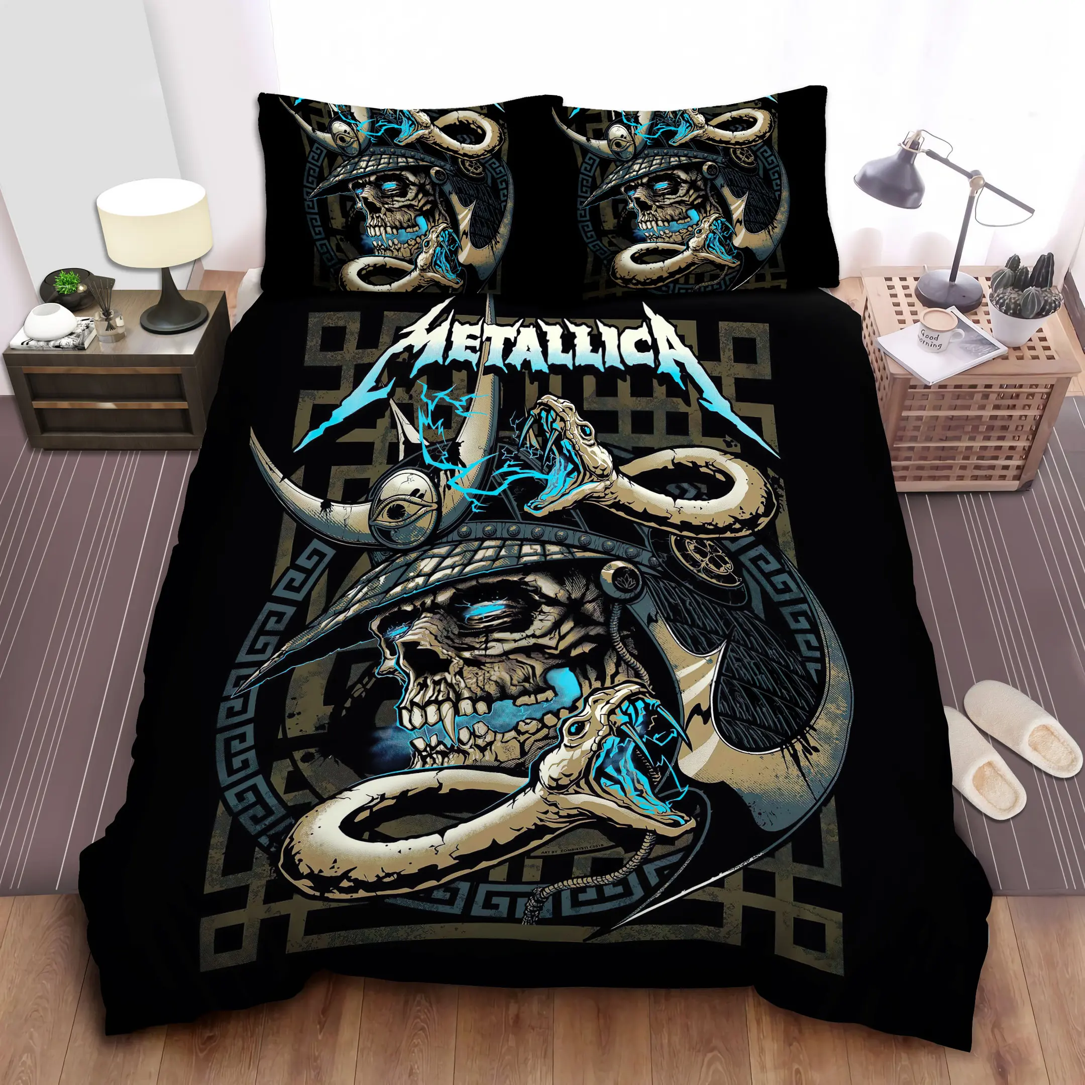 metallica in austria bed sheets spread comforter duvet cover bedding sets kxb57