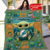 miami dolphins personalized premium quilt bg22 fanbt