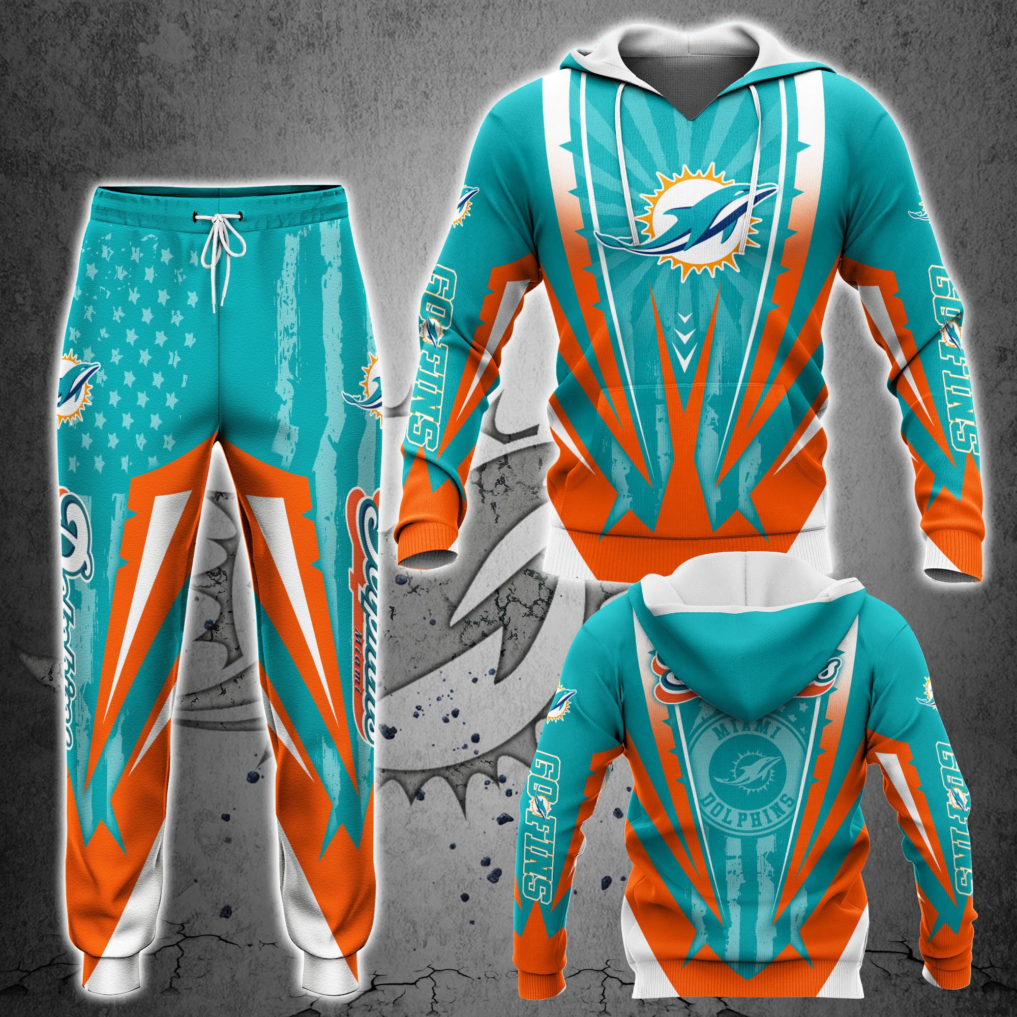 miami dolphins nfl hoodie and jogger for sports enthusiasts na25472 g0i9dtbhdh