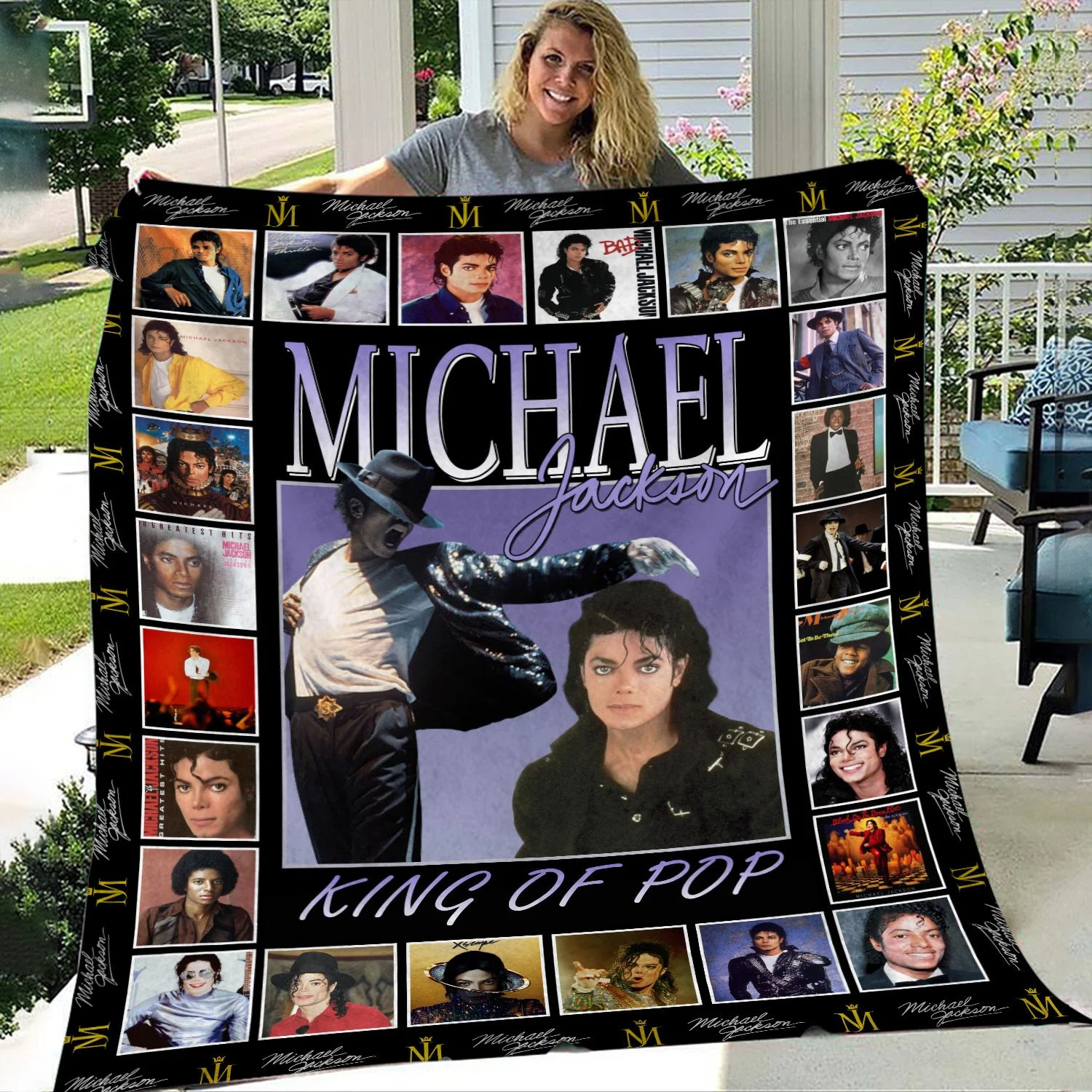 michael jackson king of pop blanket coxnh