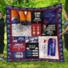 michelob ultra quilt blanket funny gift idea for beer lover vsc6q