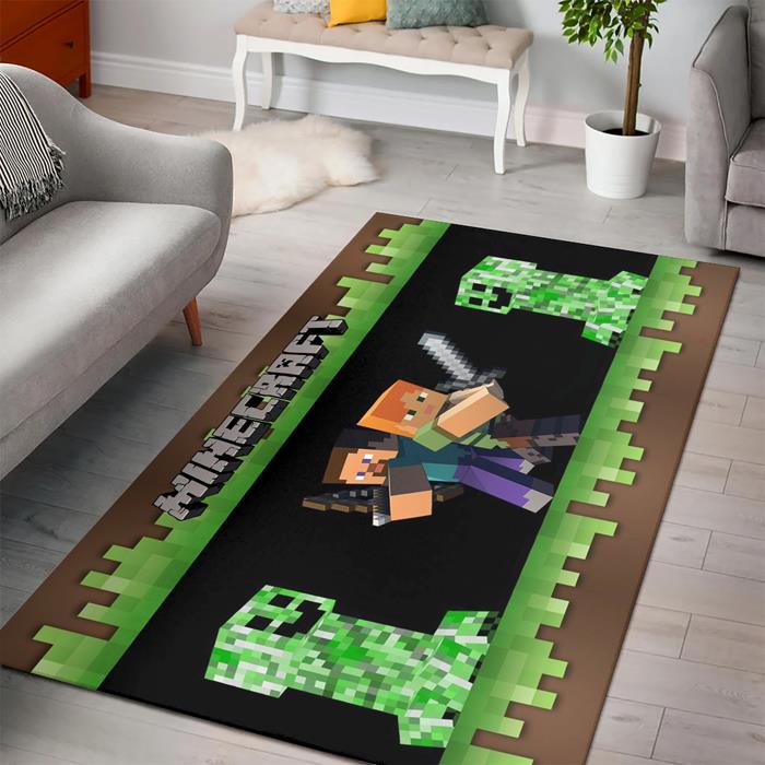 minecraft displate rug custom size and printing 0