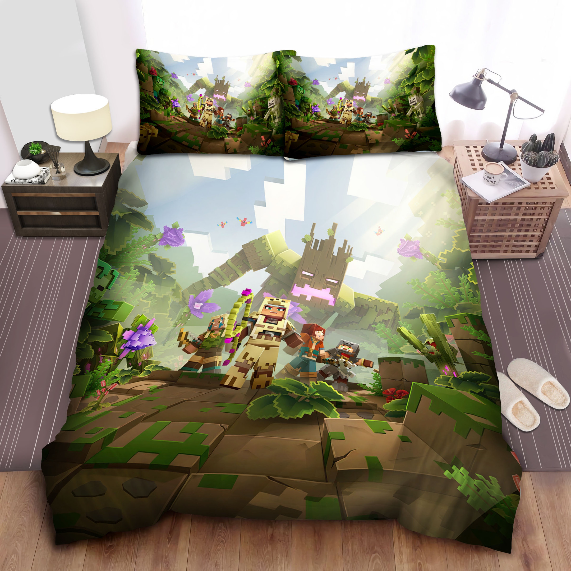 minecraft lego crossover duvet cover bedroom sets comfortable bedding sets actkq