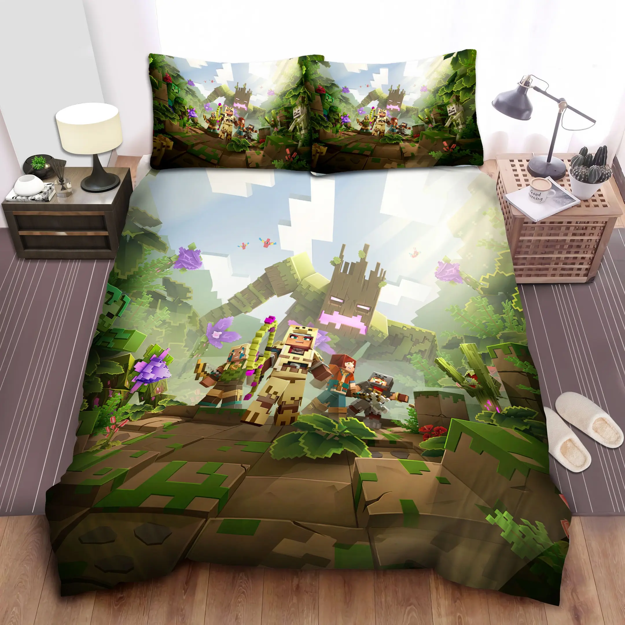 minecraft lego crossover duvet cover bedroom sets comfortable bedding sets actkq