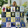 minions banana im one im a minion funny minions no coffee no workee gift for fan quilt blanket 21