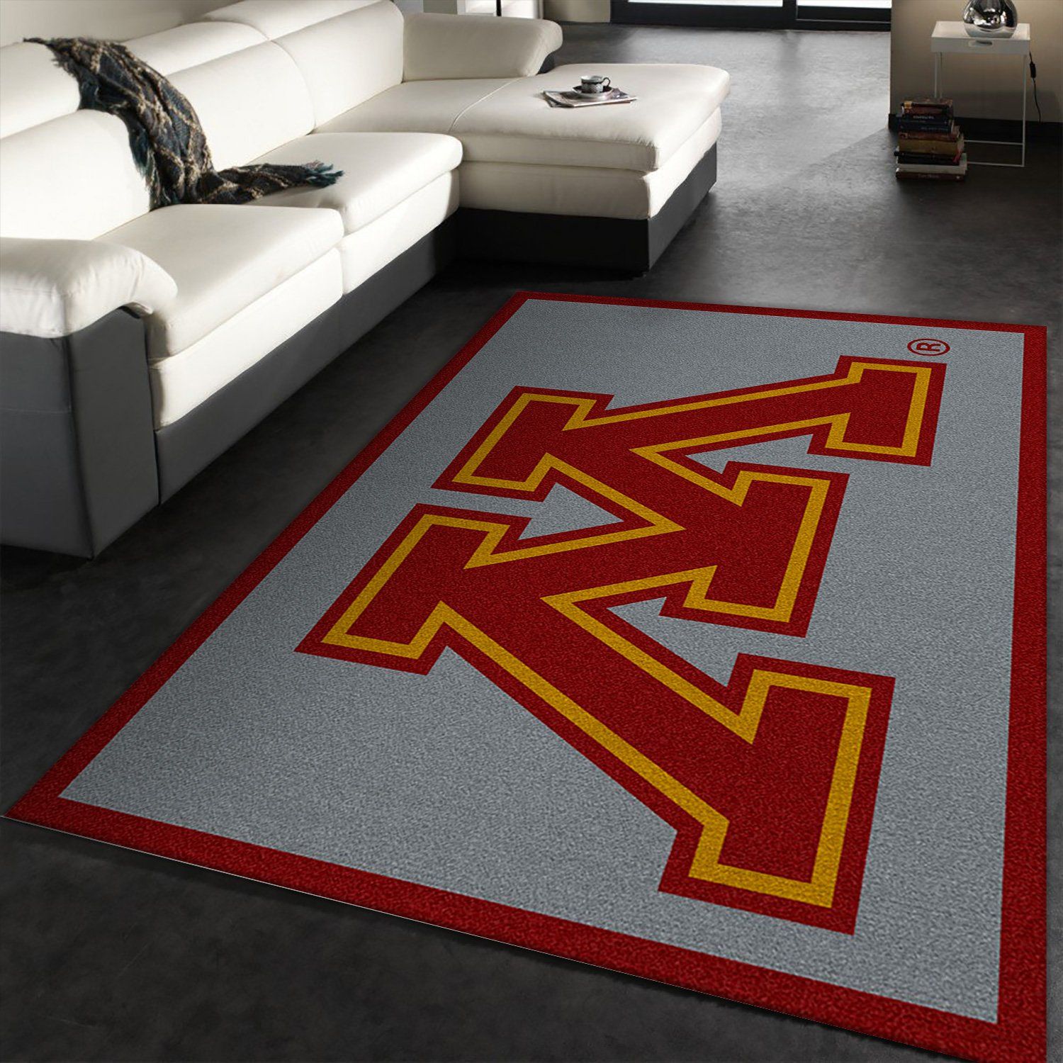 minnesota golden gophers rug custom size and printing 0