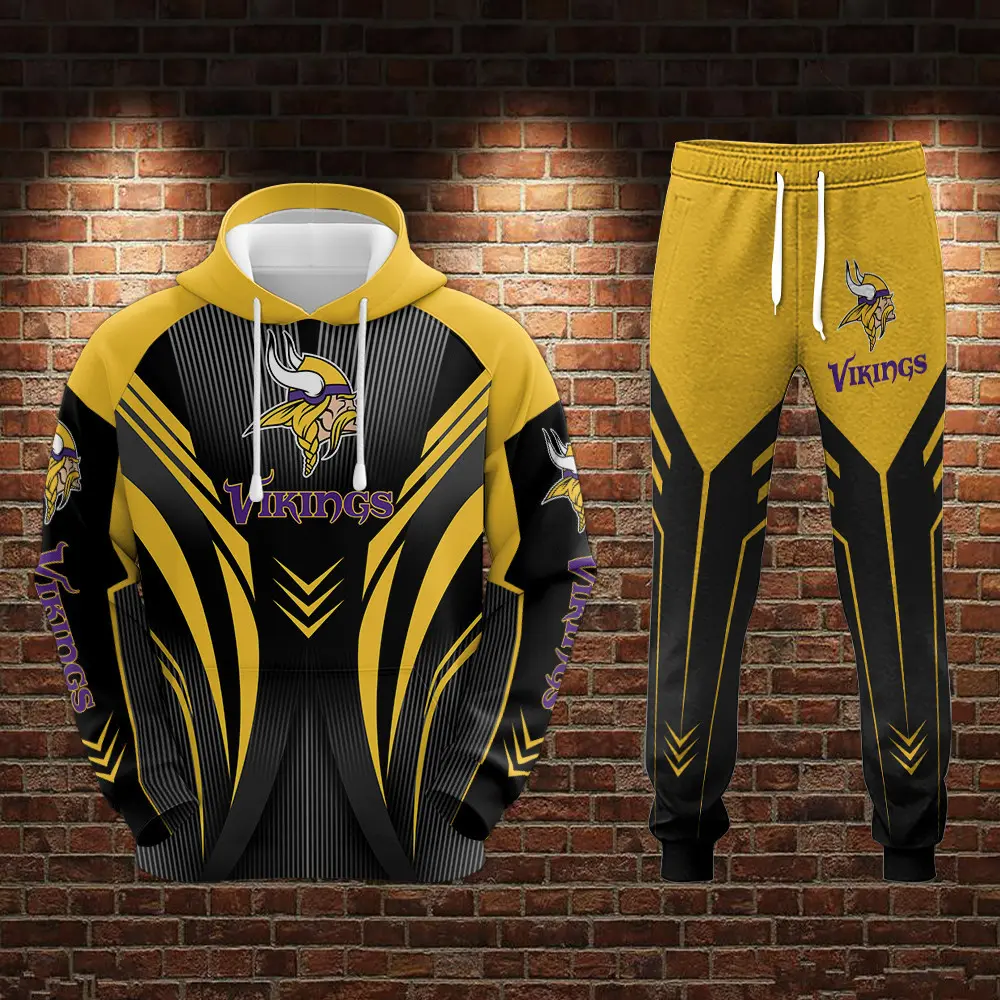minnesota vikings limited hoodie jogger s020 vrl07