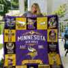 minnesota vikings premium quilt bg106 z4gw6