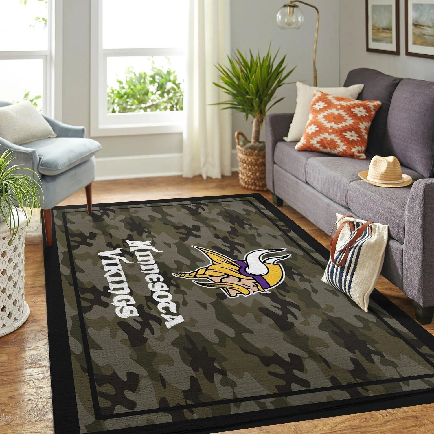 minnesota vikings rectangle rug 84 ea0pm