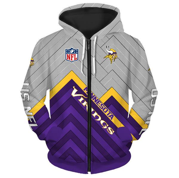 minnesota vikings zip up hoodies 3d sweathsirt long sleeve sweatshirt 1000x