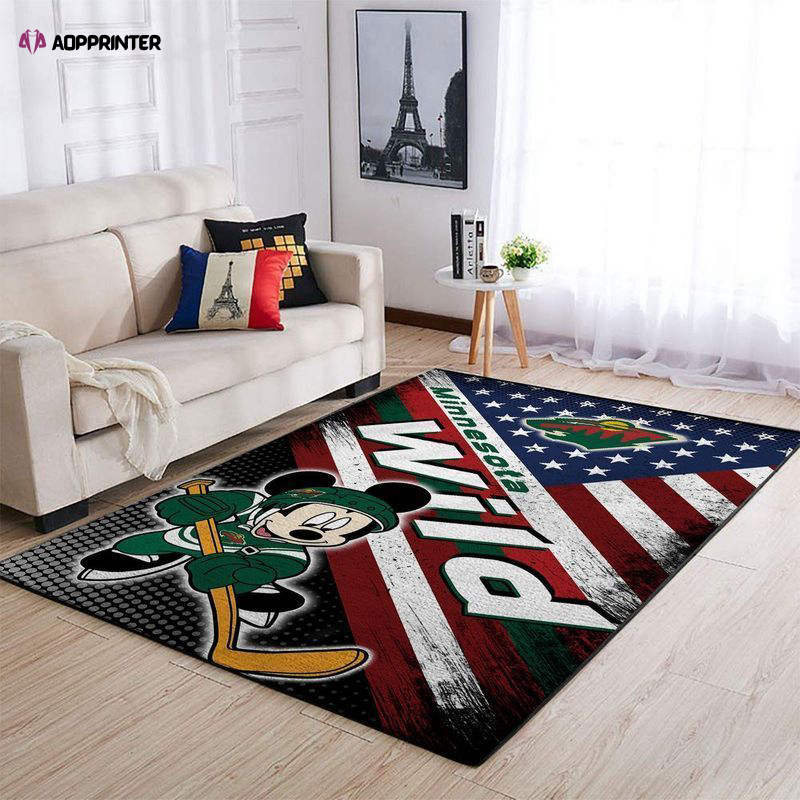 minnesota wild rug living room floor decor fan gifts 15