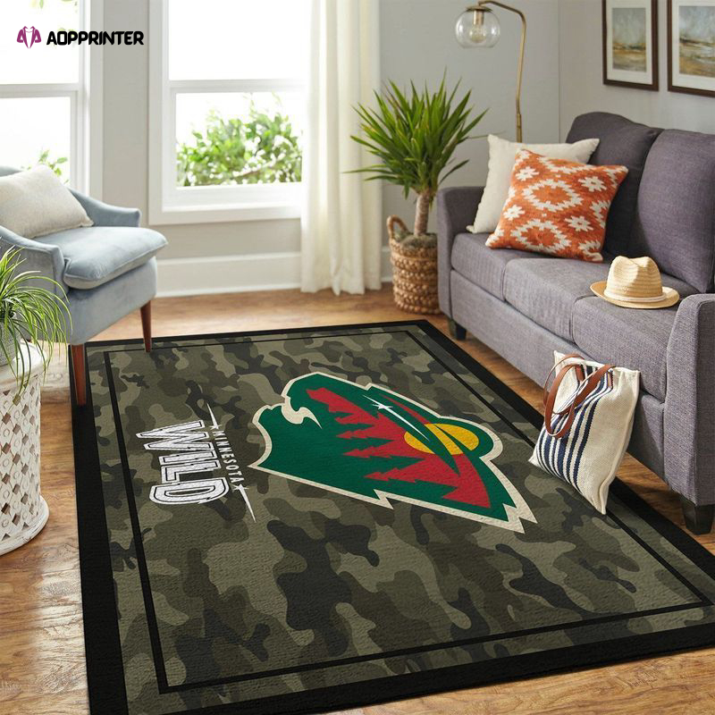 minnesota wild rug living room floor decor fan gifts 3