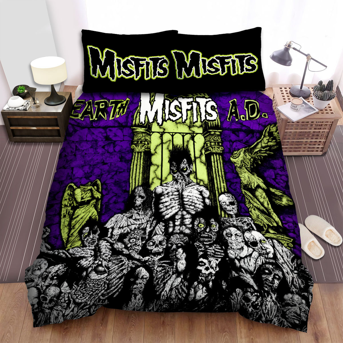 misfits earth ad wolfs blood bed sheets spread comforter duvet cover bedding sets vrrko