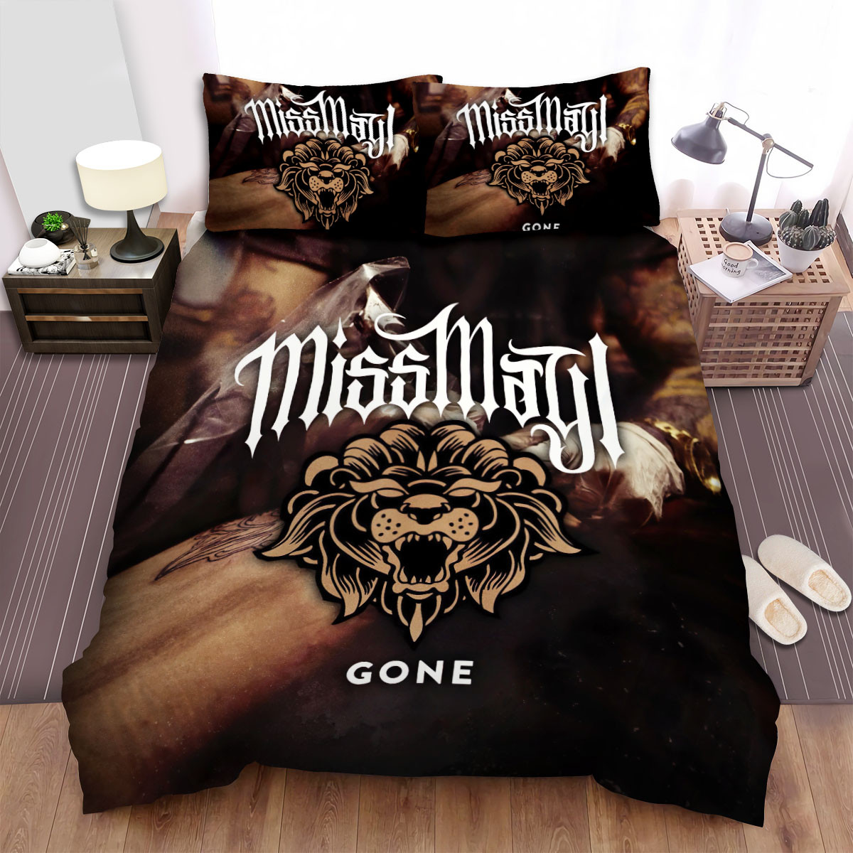 miss may i music gone bed sheets spread comforter duvet cover bedding sets rs0si