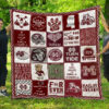 mississippi state bulldogs 3d customized quilt blanket