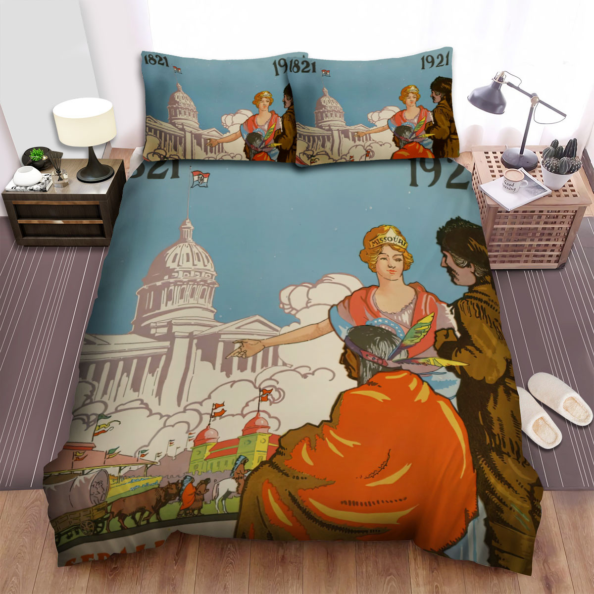 missouri sedalia retro duvet cover bedroom sets comfortable bedding sets xmwl0