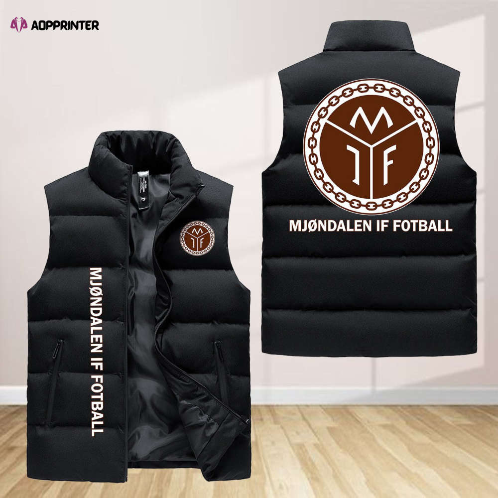 mjondalen if sleeveless puffer jacket custom for fans spj0248