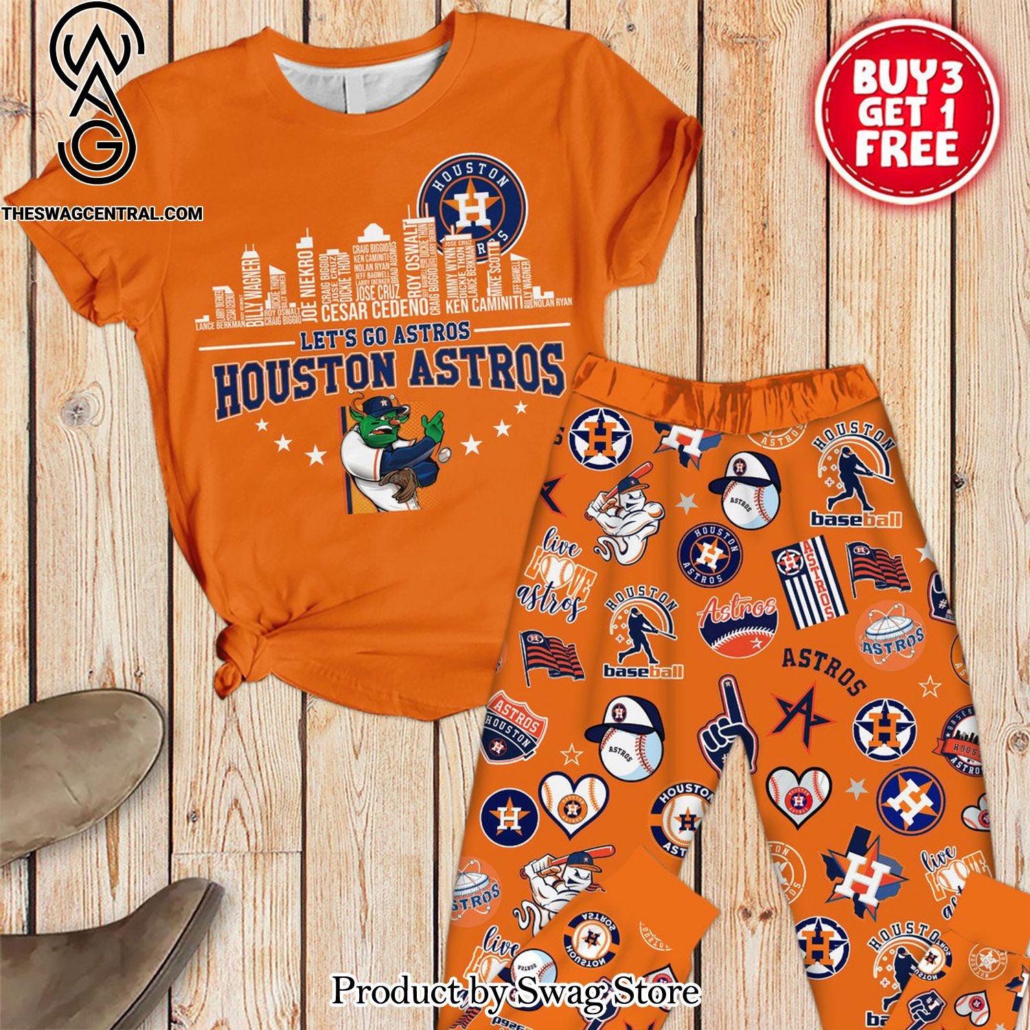 mlb houston astros full printed classic pyjamas set 1 fhcYz