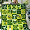 mls portland timbers quilt blanket 3701