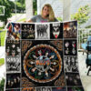 mofi kiss quilt blanket for fans