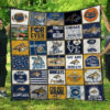 montana state bobcats 1 quilt blanket for fans home decor gift