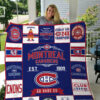 montreal canadiens quilt blanket for fans home decor gift 5