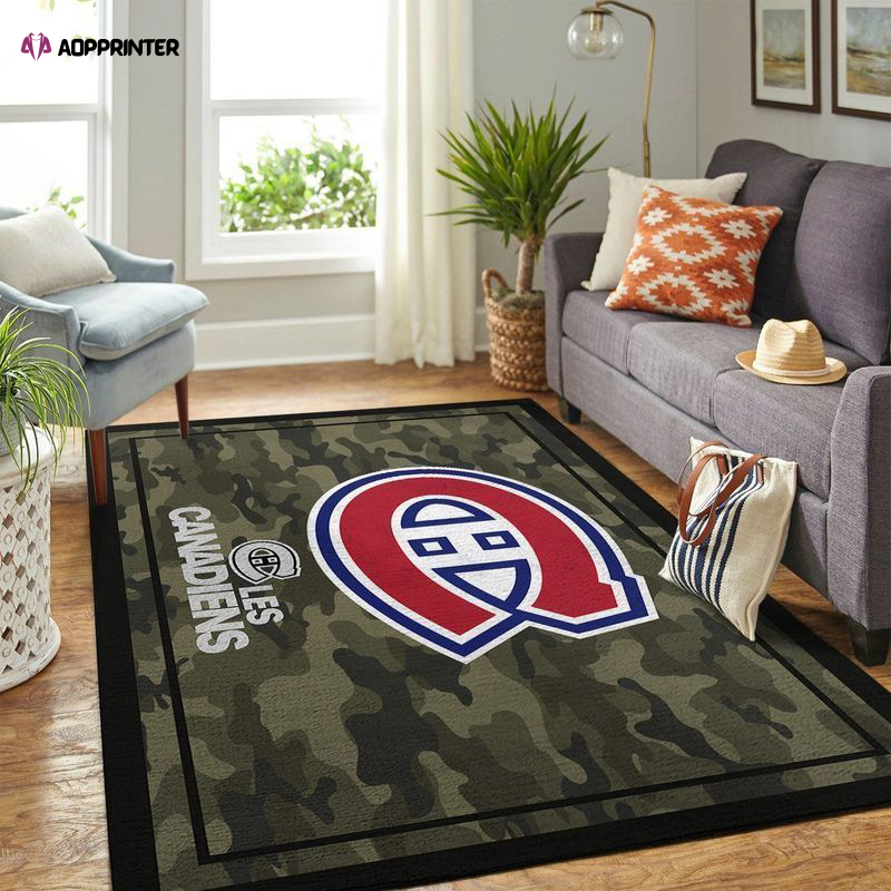 montreal canadiens rug living room floor decor fan gifts 9