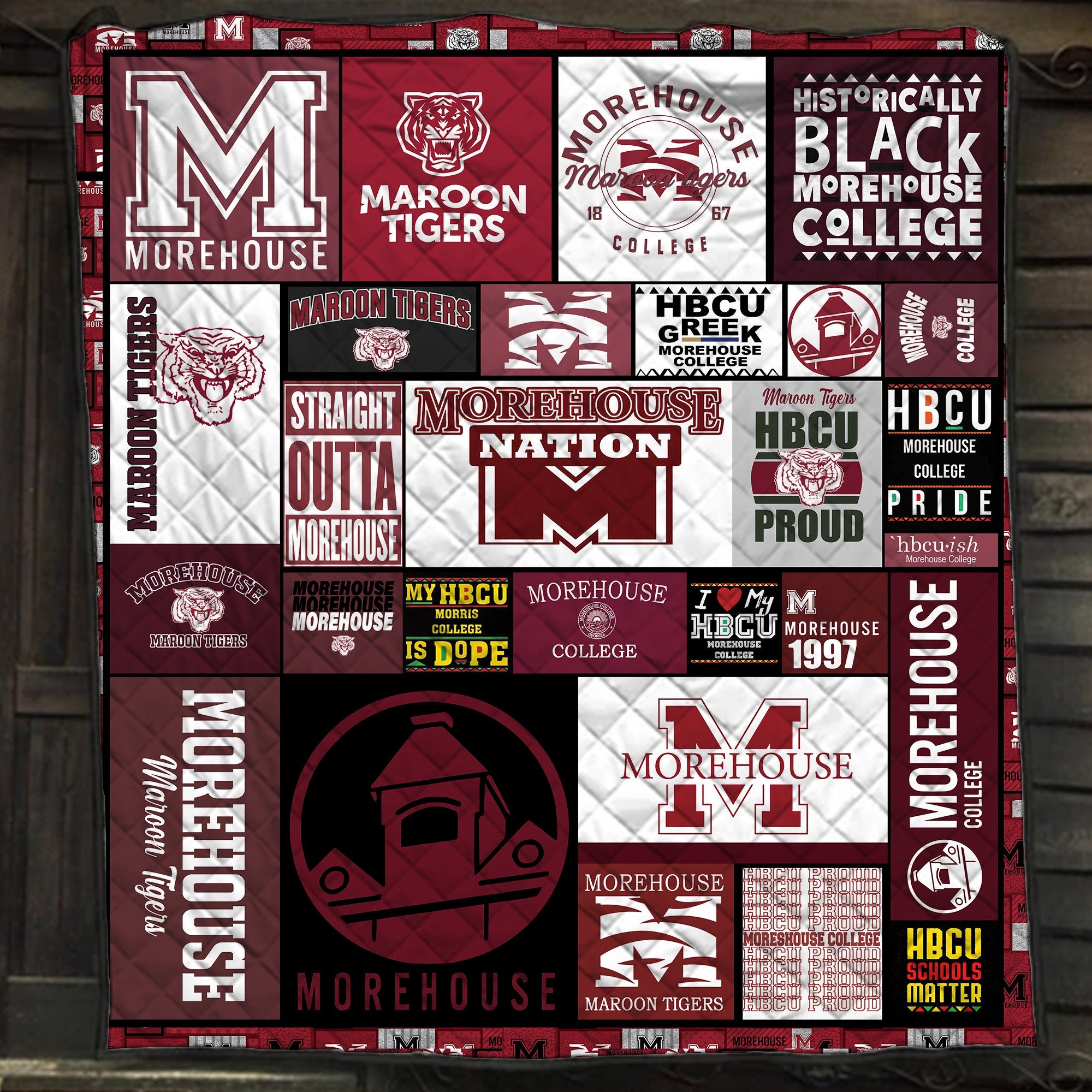 morehouse college black history fan lover blanket n2wy8