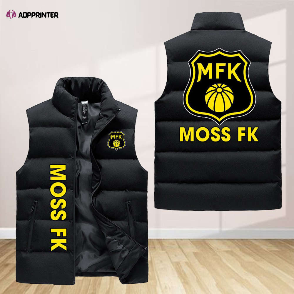 moss fk sleeveless puffer jacket custom for fans gifts